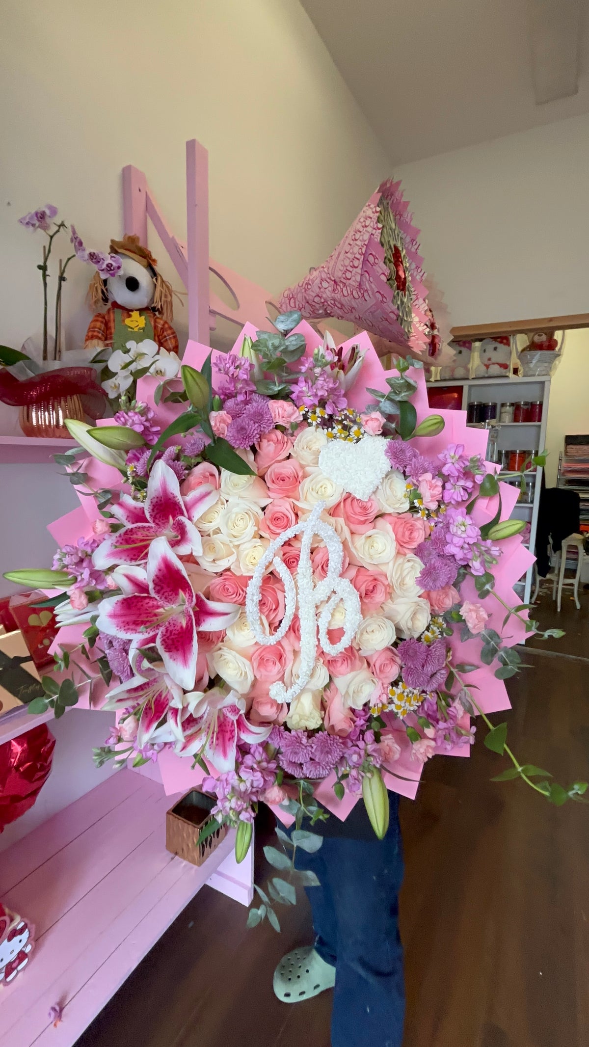 50ct mix Rose + Lily bouquet