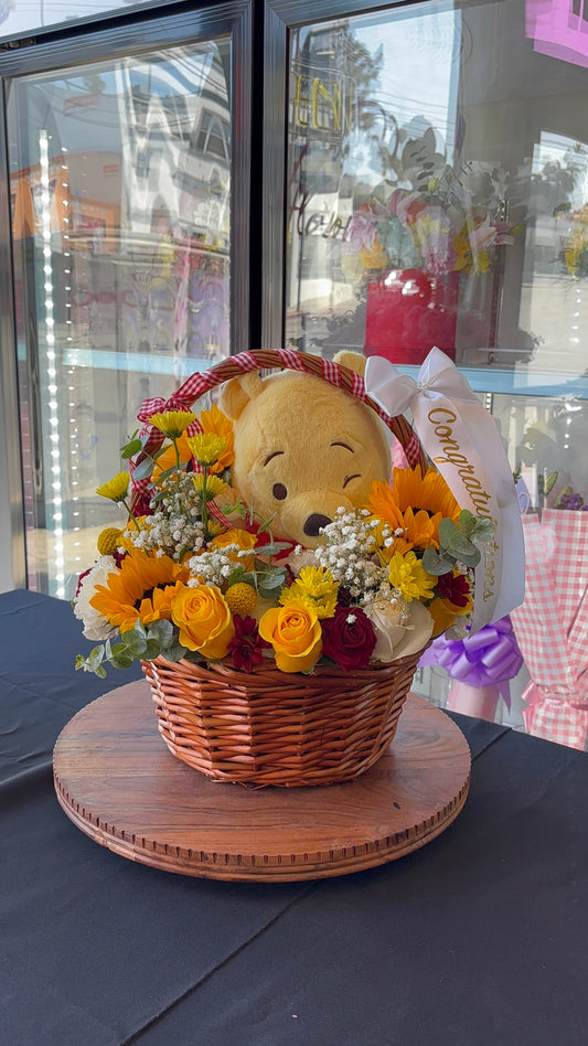 Winnie the Pooh basket 🧺