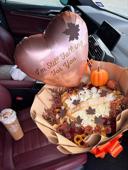 Balloon Fall Bouquet