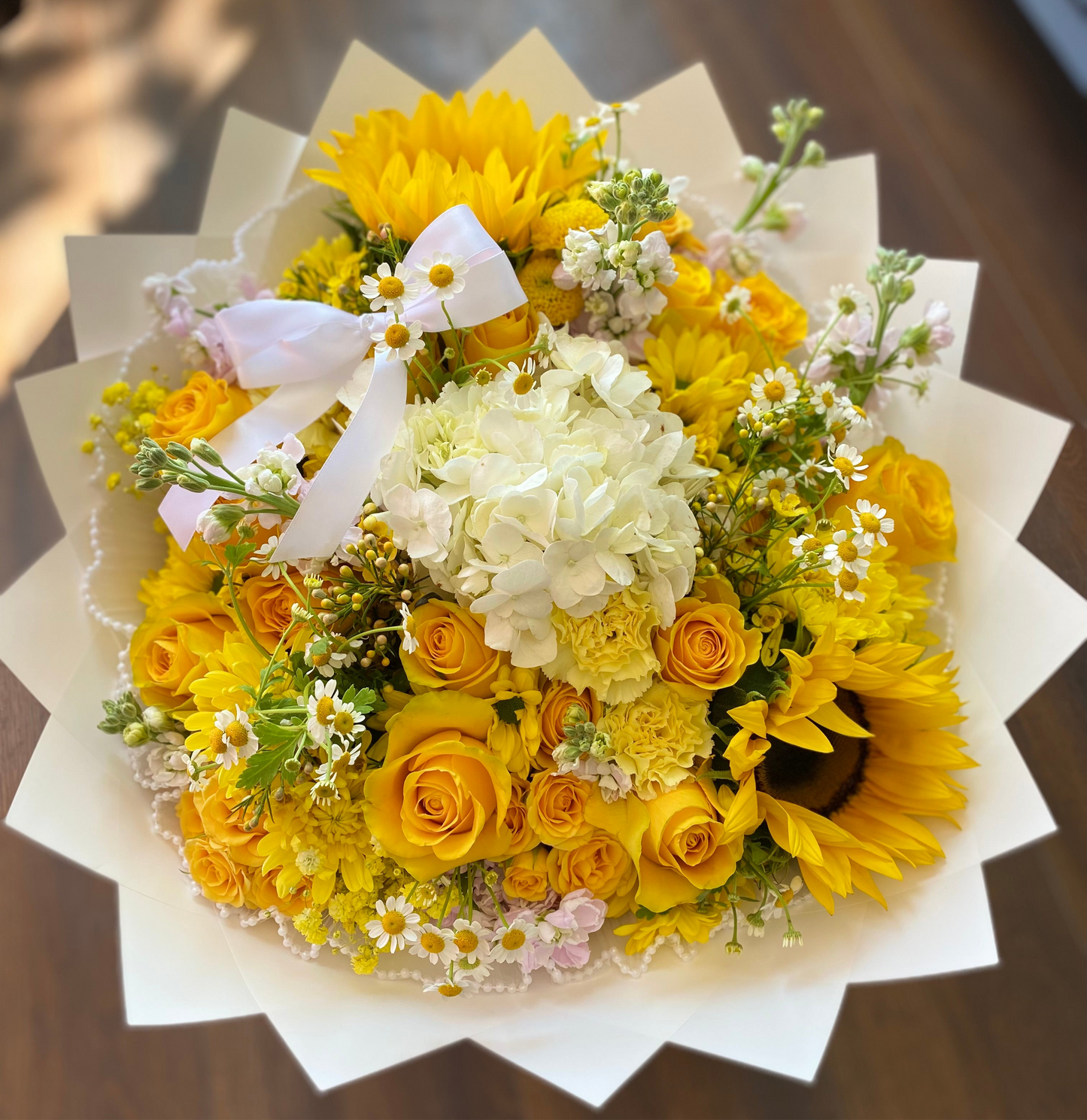 Yellow Mixed Bloom