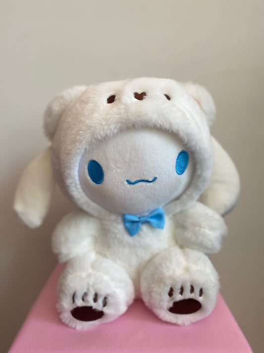 White Hoodie Cinnamoroll