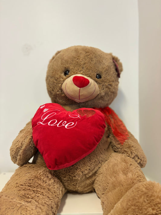 Brown Love Bear Large
