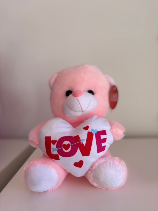 Pink Love Bear