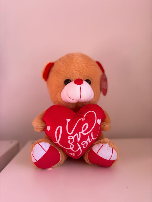 Light Brown I Love You Bear